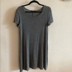 Olive colored t shirt dress